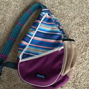 KAVU one strap multicolor backpack
